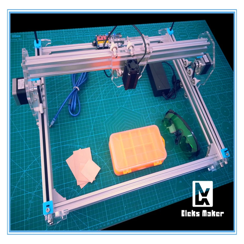 Настольный мини лазерный гравер Benbox 5500 нм МВт сделай сам гравировальный станок