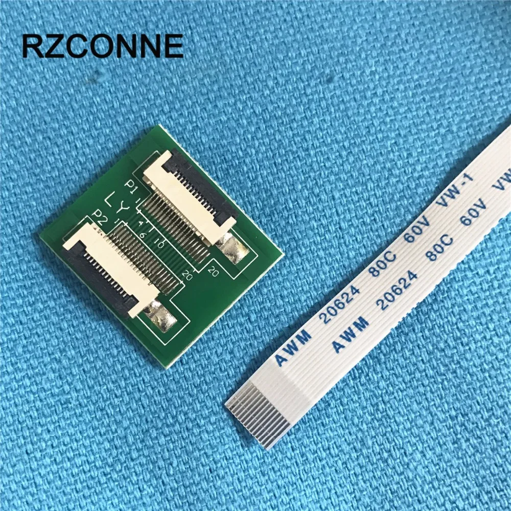 2 комплекта 14Pin FPC разъем 0 5 мм Шаг адаптер с расширением плоский кабель FFC