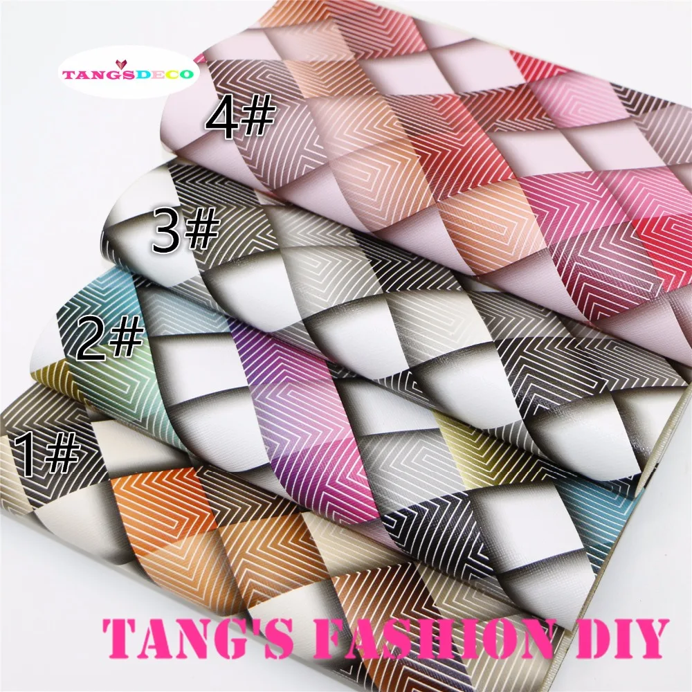 4 шт.-20X22 см, материал для банта из искусственной кожи