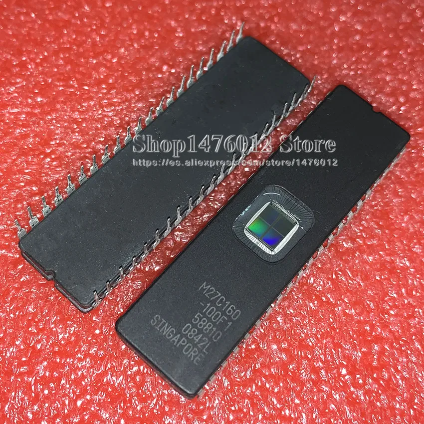 10 шт./лот M27C160 100F1 27C160 Крис 120F1 50F1 IC 1 M X 16 UVPROM 100 ns CDIP42 Новый оригинальный 100%