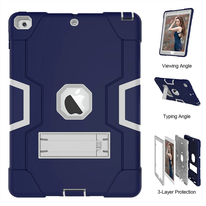 Новый защитный чехол для iPad2 iPad3 iPad4 прочный силиконовый Жесткий Ipad 4 3 2 iPad