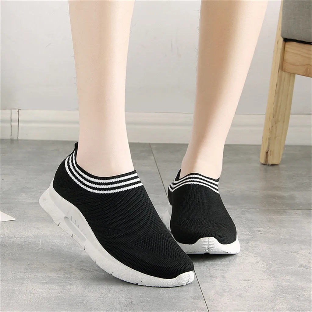 Женские кроссовки женская простая обувь с плетением повседневная без застежки