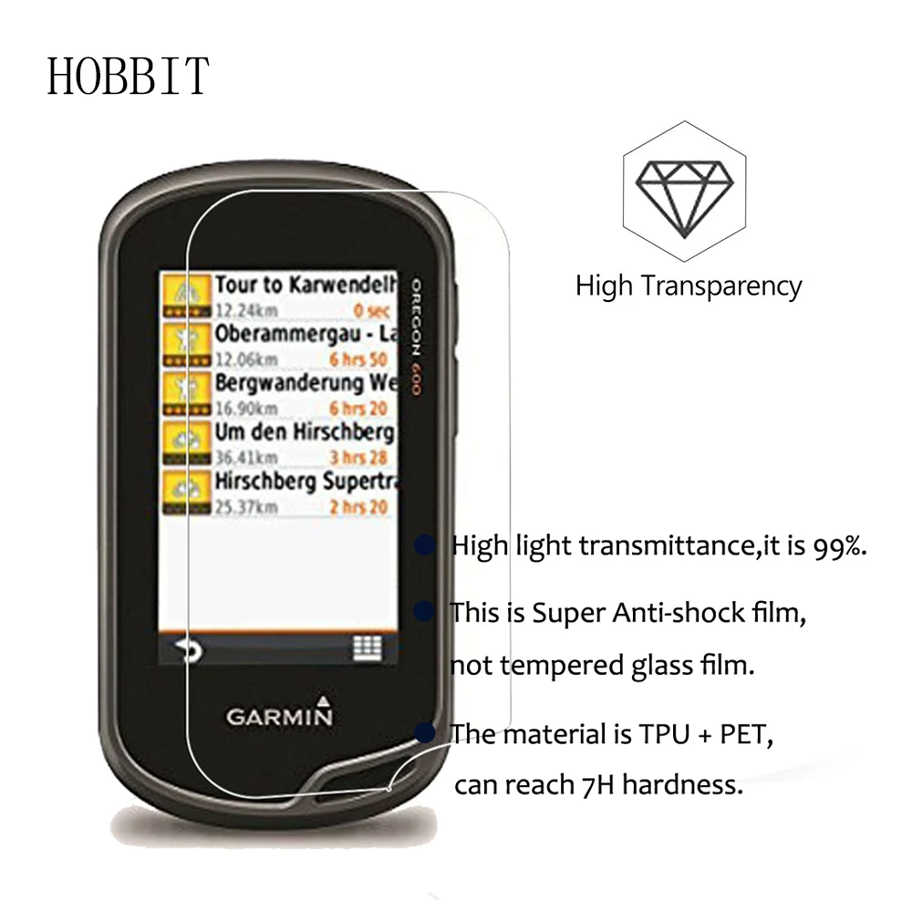 3 упаковки для Garmin Oregon 600 600T 650 650T 680 сенсорный экран ручной GPSExplosion защита экрана