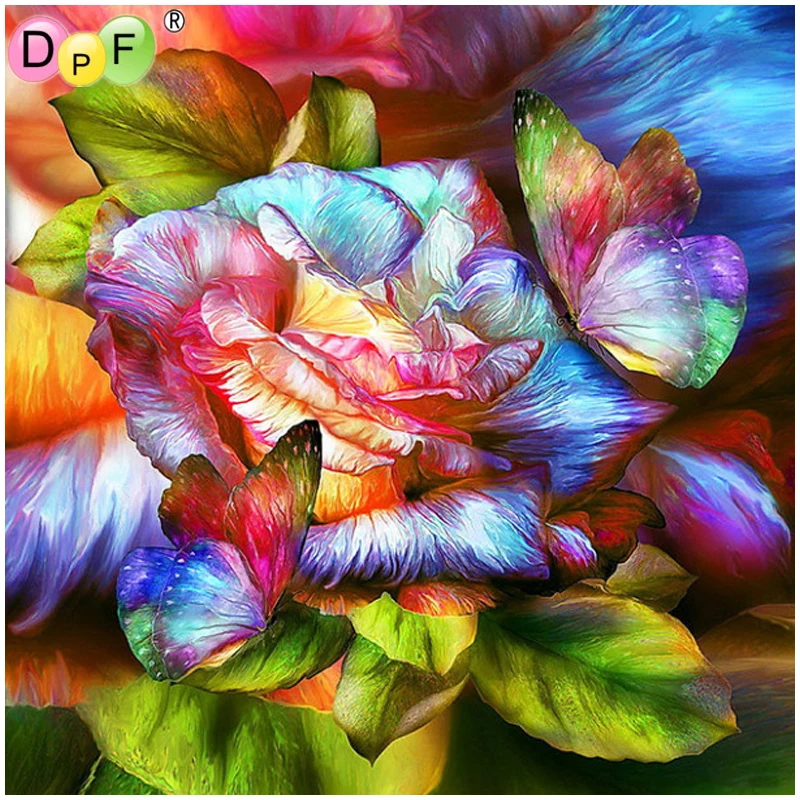 DPF DIY магический куб Вышивка крестиком искусство рукоделие картина маслом