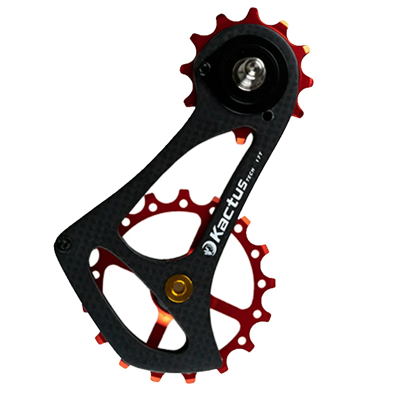 63 гр 17TSR углеродное волокно руль для велосипеда задний переключатель опорное