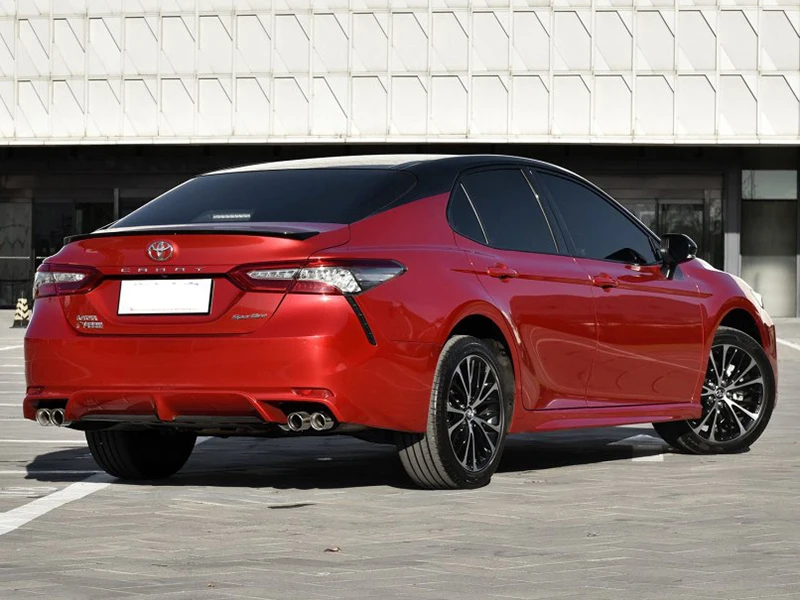 Стиль дизайн для toyota Camry задний багажник хвост Спойлер ABS Крыло украшения Cove автомобильные Спойлеры праймеры краски