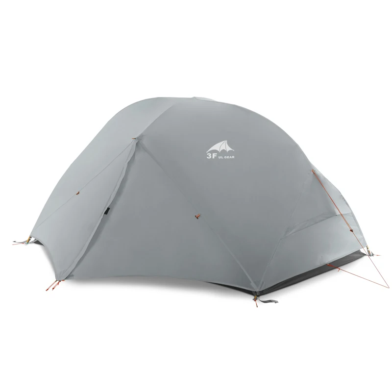 

3F UL Gear Piaoyun2 2P 210T Double-layer Seam-sealed 2-person 3/4-Seasons PU Coating Camping Tent with Mat