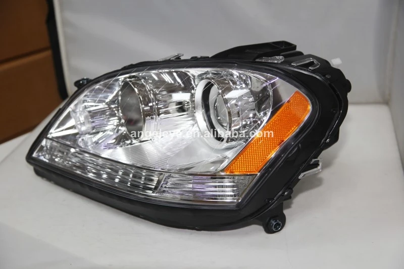 Для Mercedes Benz W164 ML280 ML320 ML350 светодиодный головной светильник 2005 2008 год с желтым
