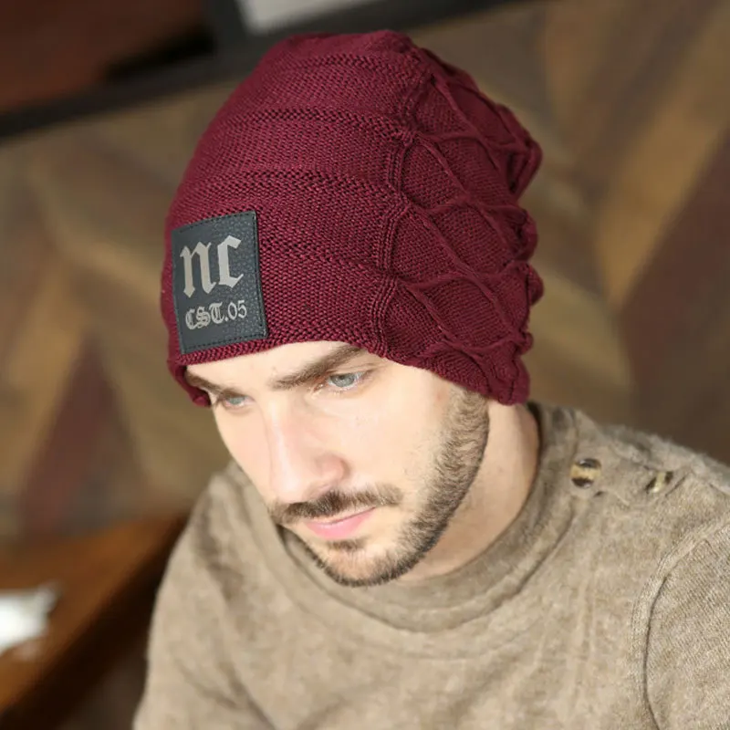 2015 Настоящее Новый Шапки Зимние Корейской Моды Шапочка Мужчины Шляпа открытый