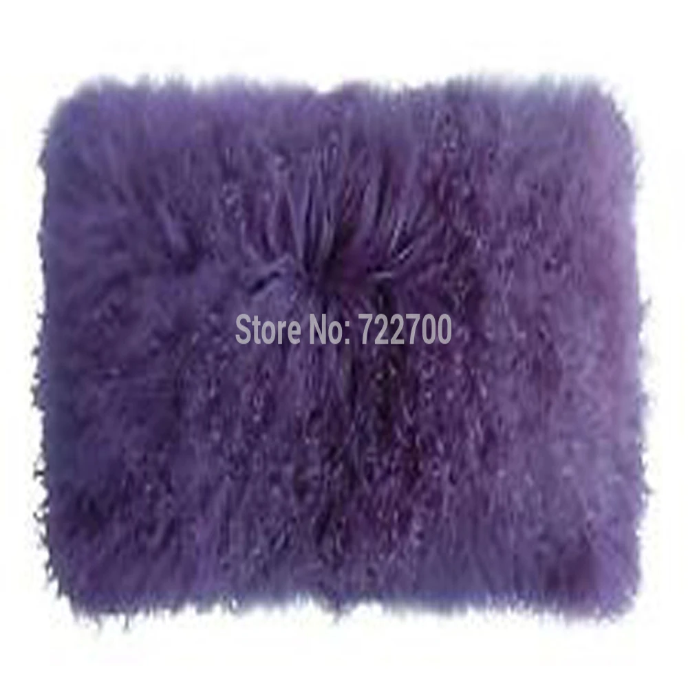 Настоящая монгольская меховая наволочка винтажный стиль наволочки для стула из