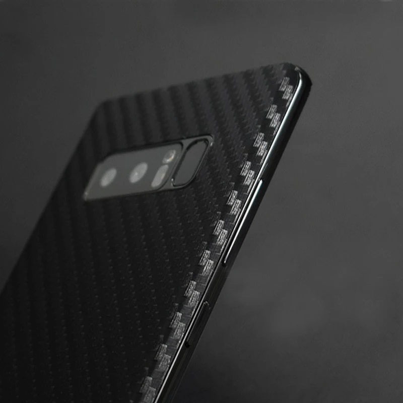 2017 3D углеродное волокно задняя защитная пленка наклейка для samsung Galaxy Note8
