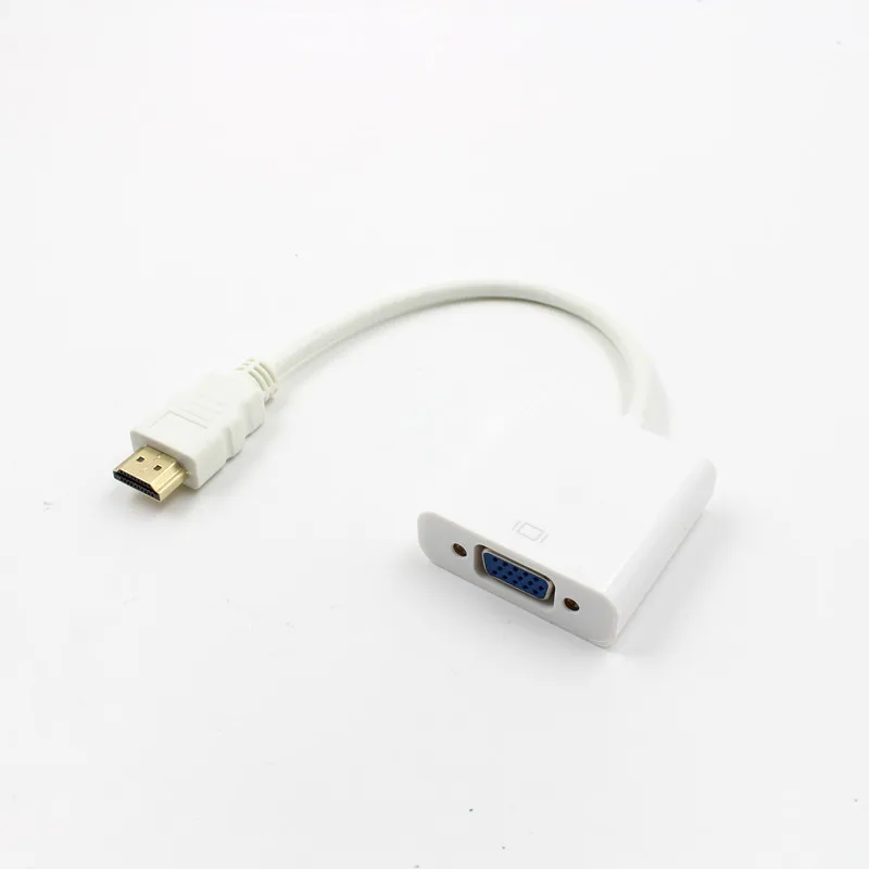 Высокое качество HDMI мужчина к VGA Женский видео конвертер адаптер аналоговый