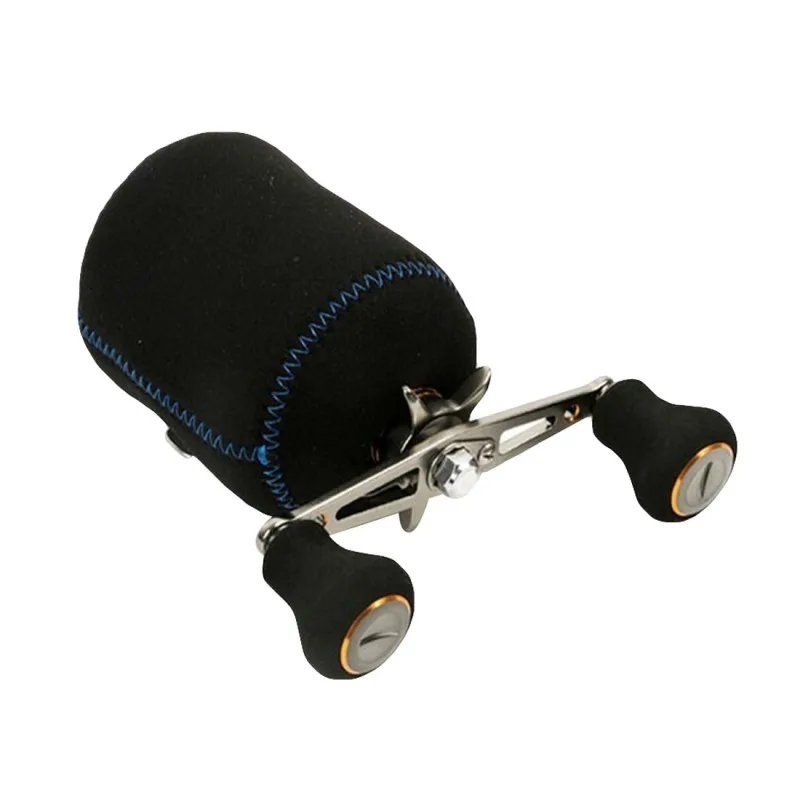Outdoor New Elastic Lure Fishing Reel Cover Nylon Protective Case Bag Drum Pack Type Leiqiang Protector | Спорт и развлечения