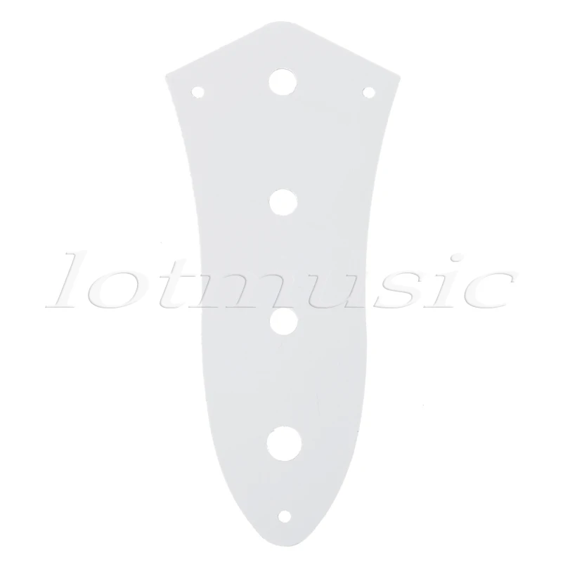 2 шт. белый отверстия управления пластина для джаза бас-гитара 3 ply | Спорт и