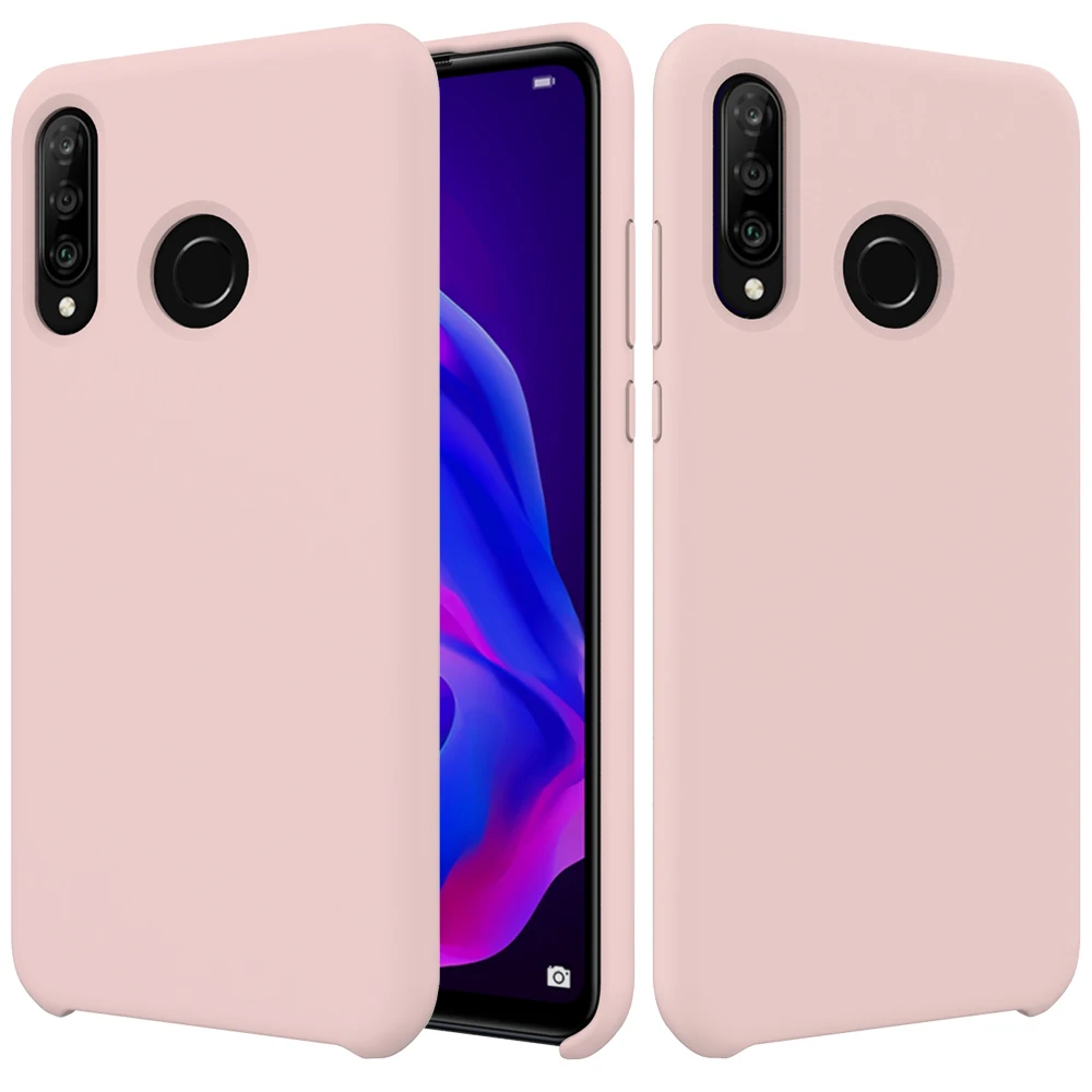 Для huawei P30 Pro Чехол Мягкий Жидкий силикон для huawei P30 удобный телефонный Футляр P30 P30pro полуобернутый ударопрочный чехол - Цвет: 4