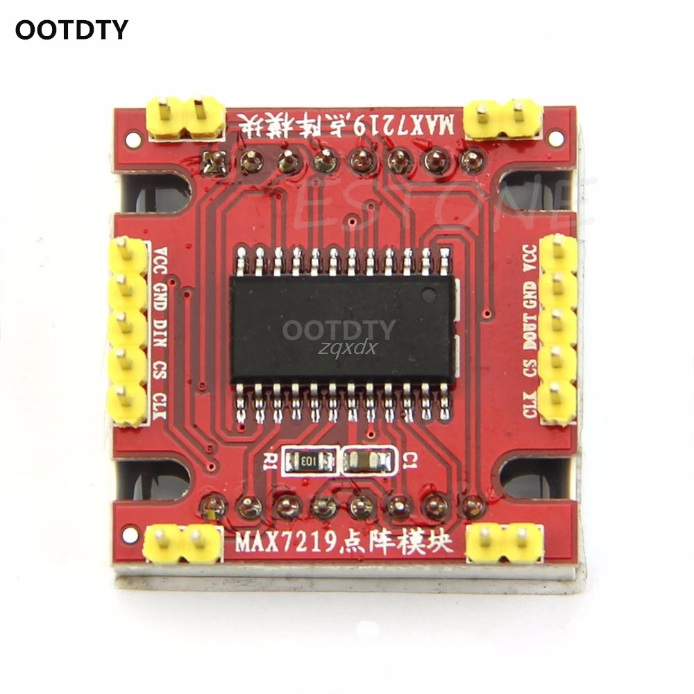Светодиодный модуль MCU max7222 точечный управления для Singlechips Прямая