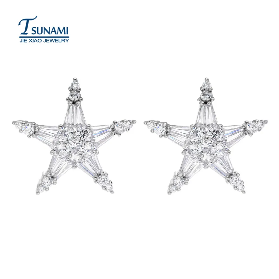 Новая модная одежда со звездным тройной кубического оксида циркония для ногтей