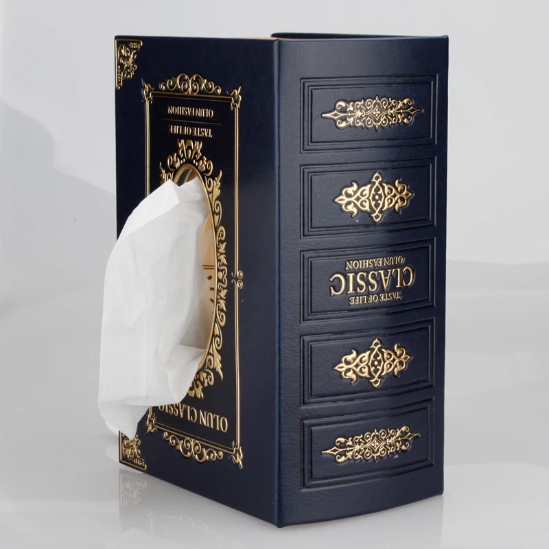 Ретро коробка для салфеток в Европейском стиле креативная кожаная автомобиля