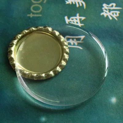 38MM 14 шт./партия, прозрачные Круглые купола, самоклеющиеся, 38 мм, эпоксидные Стикеры, колпачки, толщина 1,6 мм, высокопрозрачные украшения, сделай сам - Цвет: 38MM