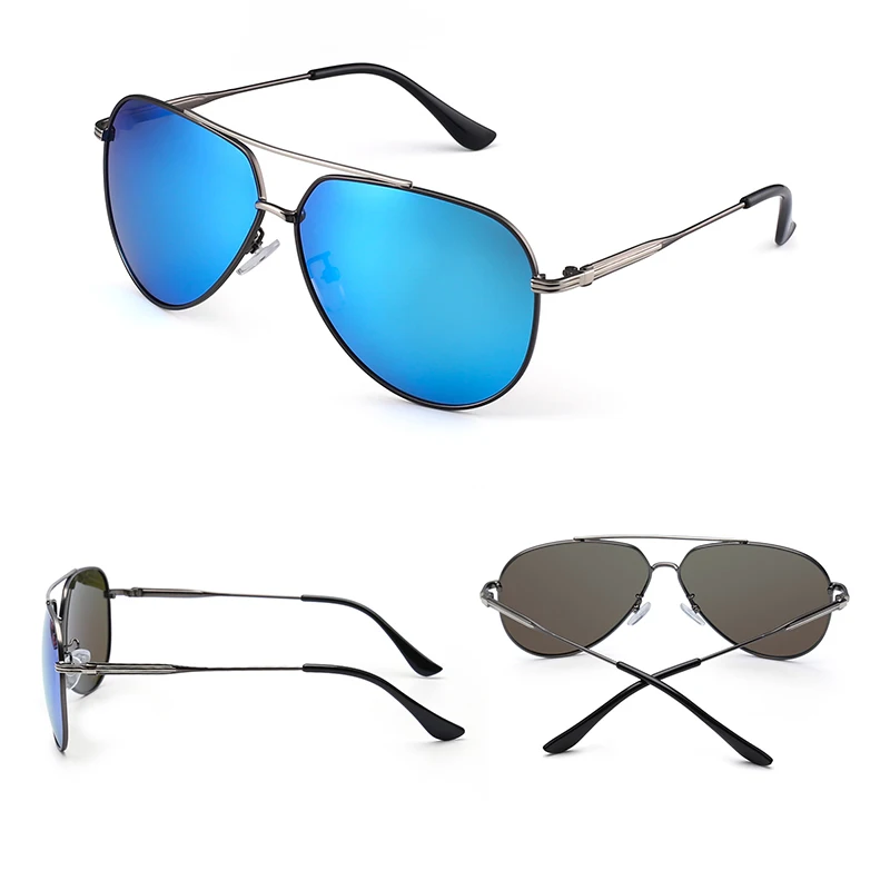 JM Polarized Lens Oval Round Sunglasses Classic Metal Frame Driving Pilot Glasses Men Women Sun | Аксессуары для одежды