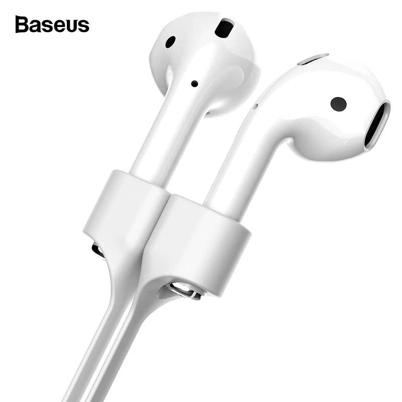 Baseus наушники ремешок для Apple Airpods Беспроводная BT гарнитура петля веревка анти-потеря силиконовый шнур-кабель для AirPods