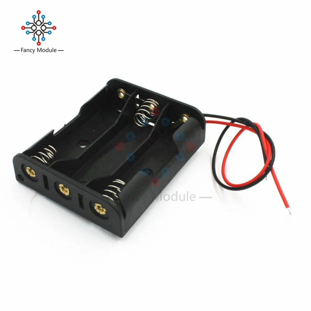 

New 3 X AA 2A Battery Holder Box Case With Switch EE4068