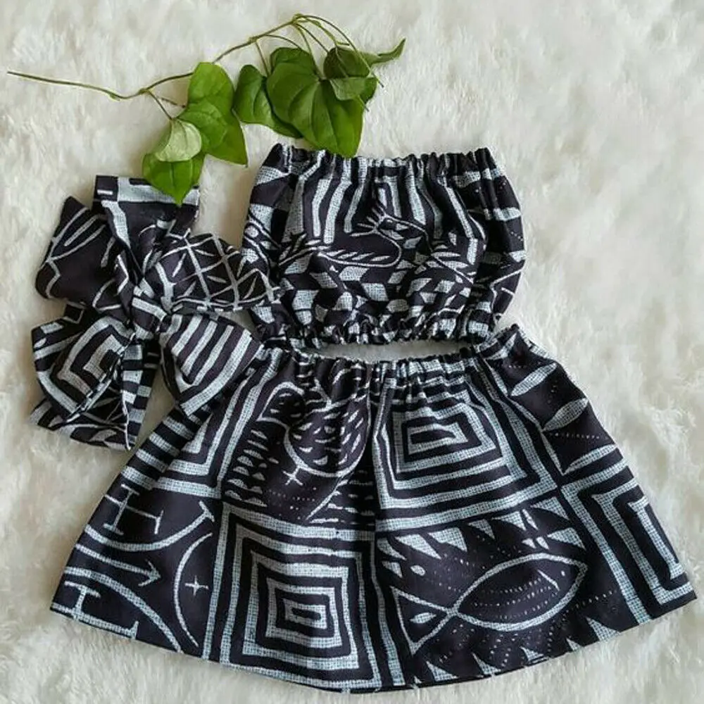 Комплект детской одежды из 3 предметов для маленьких девочек топ без рукавов с