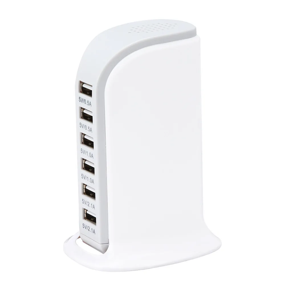 6 USB мульти-порт Великобритания вилка быстрое зарядное устройство Настольный концентратор зарядная станция мульти-человек Путешествия Эфирное для iPhone/iPad/samsung#10