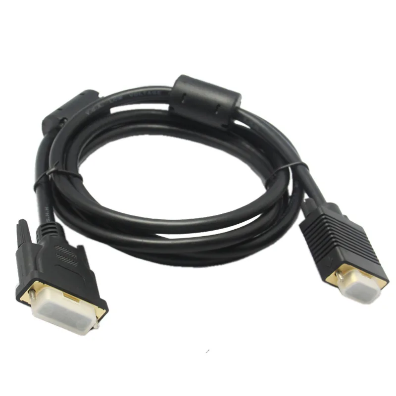 Кабель HDMI VGA 3 + 6 с защитной обмоткой к vga кабель для HD tv PC ноутбук ТВ коробка