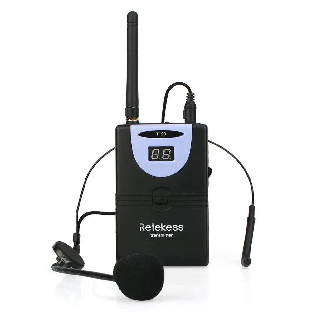 RETEKESS TP WIRELESS 2 4 GHz Цифровая беспроводная система гида для поездок на поезде туризма
