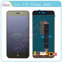 LCD Screen For ZTE Blade A601 BA601 LCD Display with Touch Screen Digitizer Assembly for ZTE A601 With Frame Phone Replacement