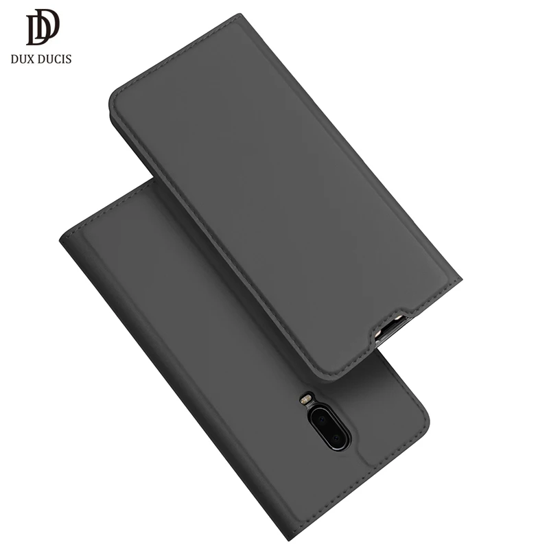 Чехол для OnePlus 6 T DUX DUCIS Роскошный кожаный флип чехол Oneplus кошелек One Plus 4 &quot