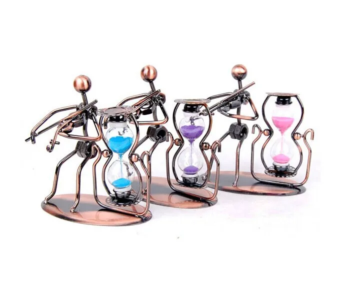 Музыкальные Металлические ремесла французский Рог флейта саксофон Креативные