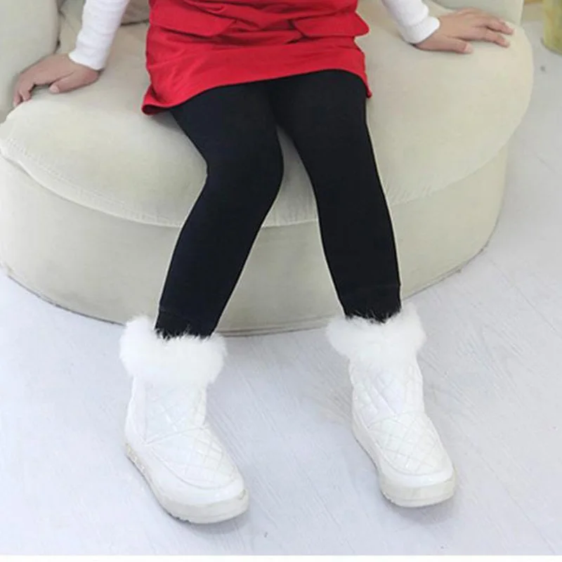Леггинсы для девочек леггинсы зимние детские маленьких Infantil Para Meninas Pantalon Fille зима
