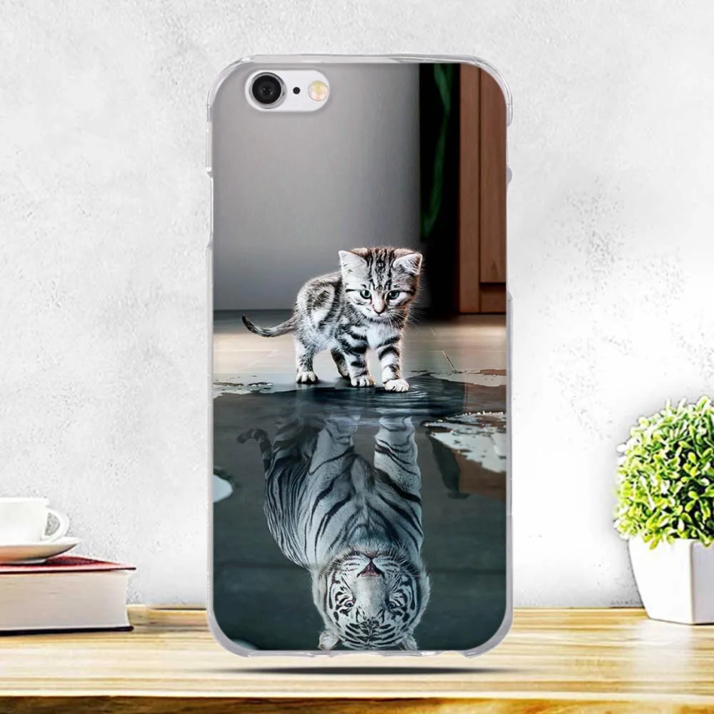Мягкие чехлы из ТПУ для Apple iPhone 6 роскошный чехол с 3D рельефным принтом цветов iphone6S
