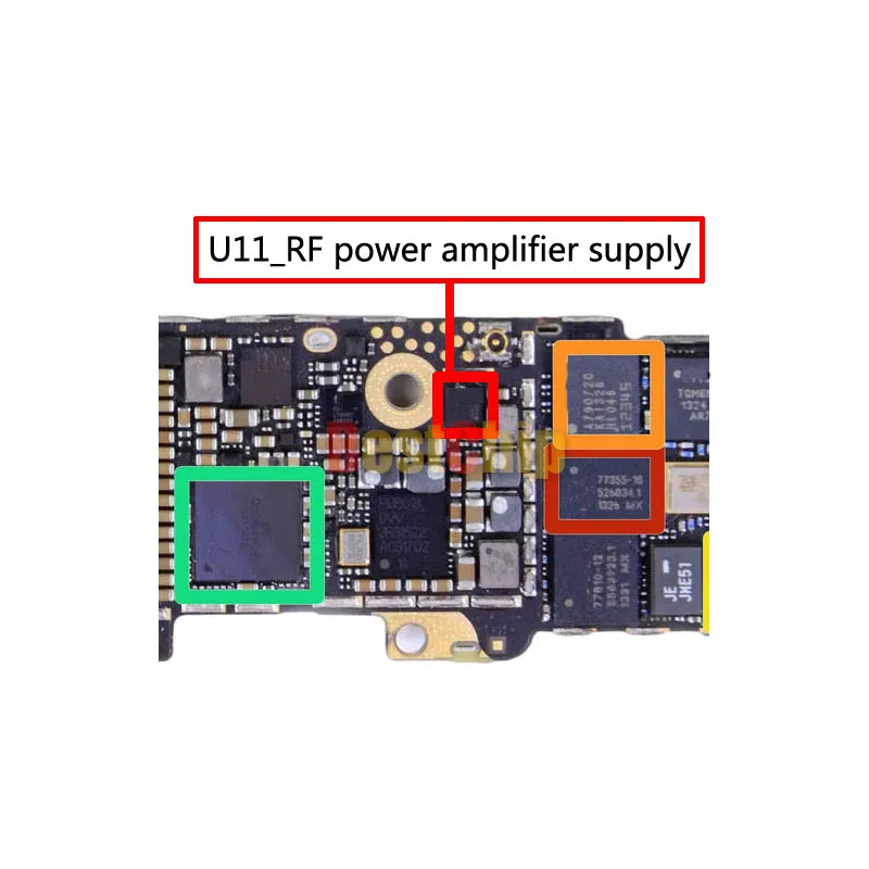 5 шт./лот u11 _ rf U11 RF для iphone 5S PA DC/DC преобразователь питания 16 pin ic chip S62|ic chip|dc dc converterrf |