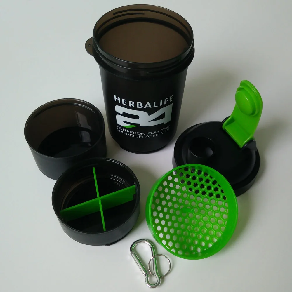500ML протеин порошок шейкер бутылка Спортивная Фитнес смешивания сывороточного