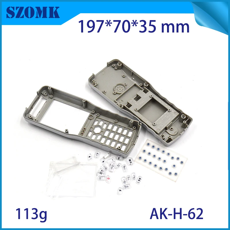 4 pcs 197*70*35mm electronics scanner plastic handheld enclosure abs box for device instrument case | Обустройство дома