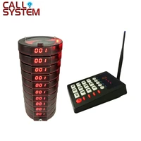 restaurant pager system 999 channel wireless calling paging queuing system guest table call coaster pagers for cafe shop