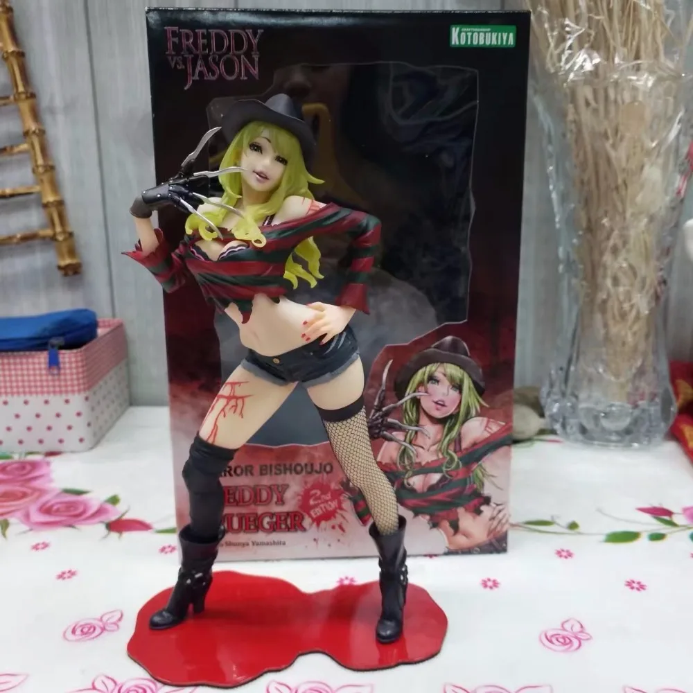 23 см пикантные Фредди против Джейсона женский вариант ужас bishoujo ПВХ фигурку
