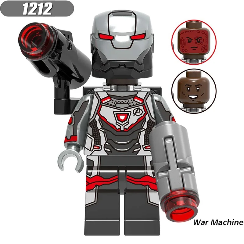 Legoed Мстители 4 EndGame строительные блоки Супер Герои Железный человек война машина