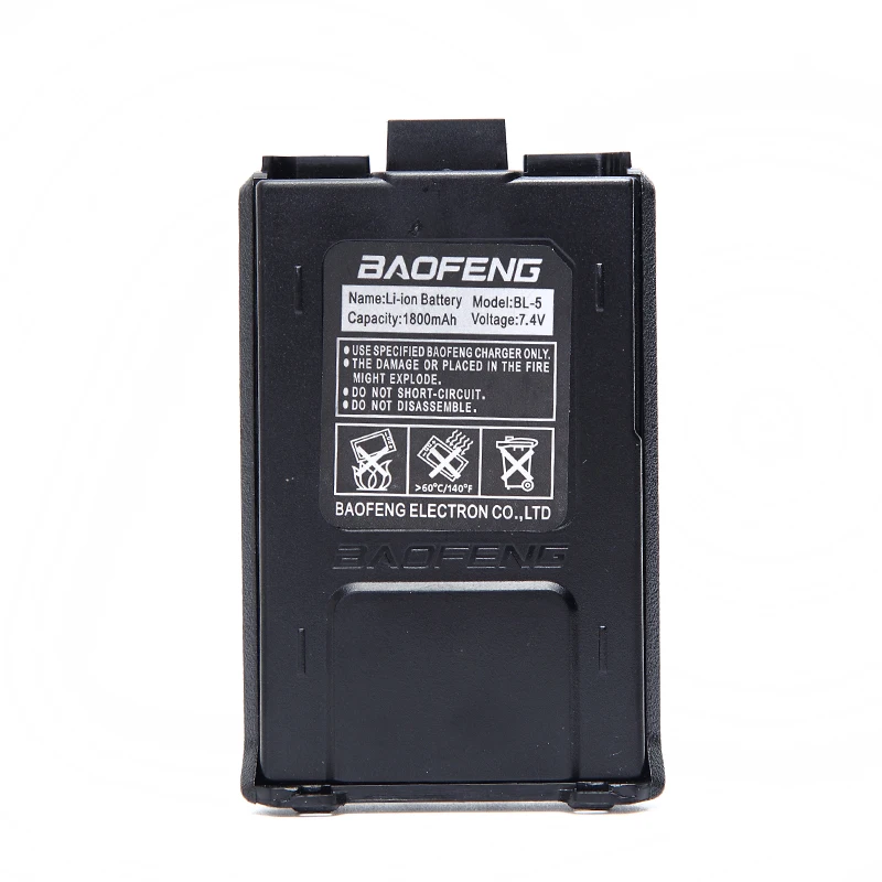 Литий ионный аккумулятор для рации BAOFENG 7 4 В 1800 мАч|baofeng uv-5r|baofeng uv-5re plusbaofeng plus |