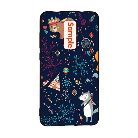 Для Huawei G8/maimang 4 D199/G7 плюс телефон сумка Мягкий ТПУ силиконовый черный Мультфильм