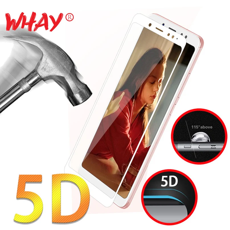 Закаленное стекло для Xiaomi Redmi Note 5 Pro Glass 5D 9H Xiomi 5Pro чехол защита экрана|Защитные
