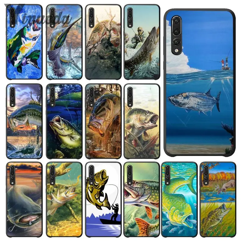 Чехол для телефона Yinuoda bass fishing painting роскошный уникальный дизайн чехлы мобильных