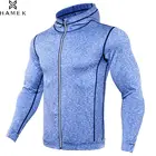 Мужская зимняя спортивная куртка на молнии с длинным рукавом, для тренировок, фитнеса, бега, баскетбола, футбола, светоотражающая рубашка