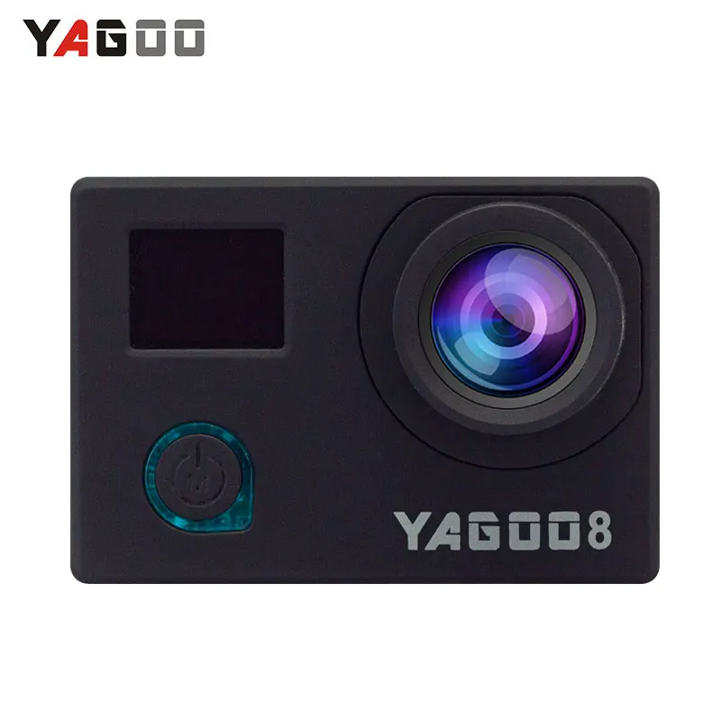 Yagoo8 двойной экран 2.0 &quotЖК дисплей 4 К действие Камера Wi Fi Full HD 1080 P 24fps мини шлем Go Cam