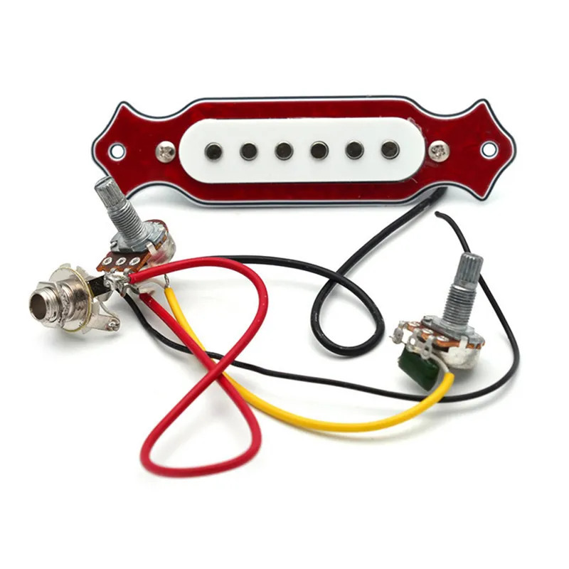 Professional Classic Acoustic Guitar Pickup Transducer Guitar Sound Hole Pickup Magnetic Pickup For 38"/39"/40" Guitar Accessory