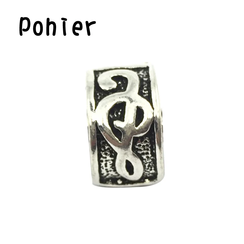 Зажимы бусины-замочки музыкальный бисеры Европейские Бусины подбираемые