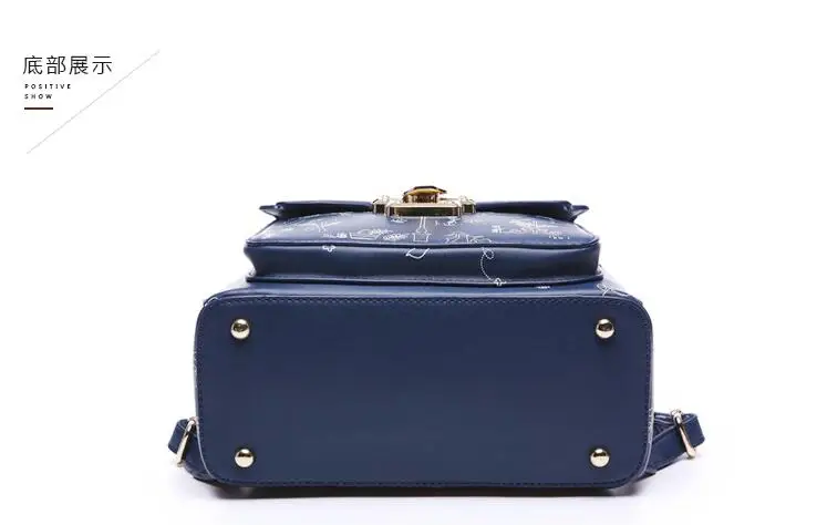 DouLaiMi Новые Женщины Рюкзаки Горячая Продажа Моды Причинные Сумки Высокое